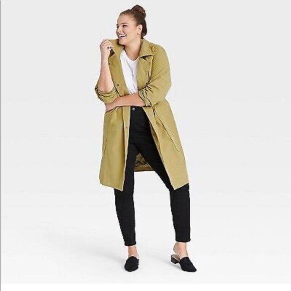 Ava & Viv Jackets & Coats Ava And Viv Plus Size Rain Jacket Poshmark